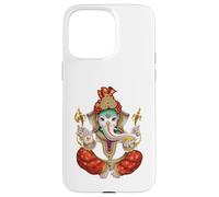 Custodia per iPhone 15 Pro Max Ganesh Indù Divinità Signore Ganesha