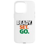 Custodia per iPhone 15 Pro Max Gara Ready Go Marathon Go Time Get Moving Sprinter 10k 5k