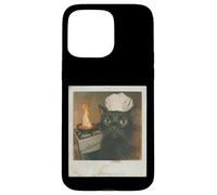 Custodia per iPhone 15 Pro Max Gatto Chef Caos Meme per Amanti dei Gatti & Cat Dad