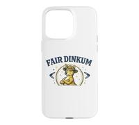 Custodia per iPhone 15 Pro Max Gday Mate Canguro Fair Dinkum Australia Camicia australiana
