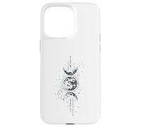 Custodia per iPhone 15 Pro Max Geometria delle fasi lunari celesti