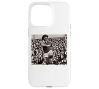 Custodia per iPhone 15 Pro Max George Best On The Ball Man Utd Coppa del Mondo di calcio 1971