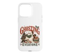 Custodia per iPhone 15 Pro Max Ghosting Tutti Divertente Natale Introverso Lettura
