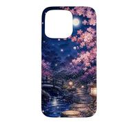 Custodia per iPhone 15 Pro Max Giardino notturno