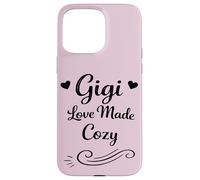 Custodia per iPhone 15 Pro Max Gigi Love Made Cozy - Retro orgoglioso amorevole famiglia nonna