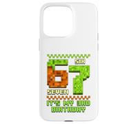 Custodia per iPhone 15 Pro Max Giocatore 3 Anno Vecchio Compleanno Ragazzo 67 3rd Bday six seven 6 7 Ragazzo