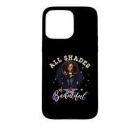 Custodia per iPhone 15 Pro Max Girl Empowered Afro Black Queen African Women