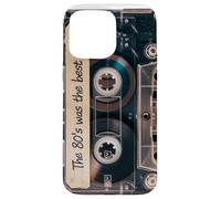 Custodia per iPhone 15 Pro Max Gli anni '80 è stato il miglior mix di cassette retrò nostalgia