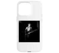 Custodia per iPhone 15 Pro Max Gli Stranglers JJ Burnel Era in bianco e nero dal vivo 1978