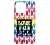 Custodia per iPhone 15 Pro Max Good Luck Trolls Love For All Rainbow