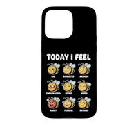 Custodia per iPhone 15 Pro Max Grafico delle emozioni di Today I Feel Bee che imparano i bambini