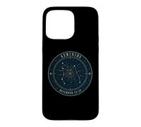 Custodia per iPhone 15 Pro Max Grafico stellare della costellazione dei Gemelli della pioggia meteorica delle Geminidi