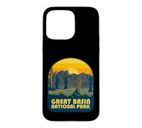 Custodia per iPhone 15 Pro Max Grande bacino parco nazionale Nevada Vintage Tramonto