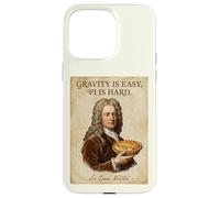 Custodia per iPhone 15 Pro Max Gravity is Easy Pi è difficile divertente Newton Science Pun Pi Day