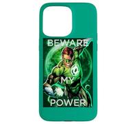 Custodia per iPhone 15 Pro Max Green Lantern Beware My Power Poster