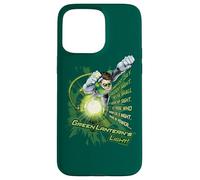 Custodia per iPhone 15 Pro Max Green Lantern Flying Oath