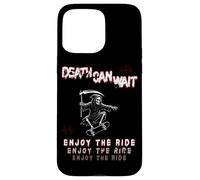 Custodia per iPhone 15 Pro Max Grim Reaper Skateboard Skater Streetwear