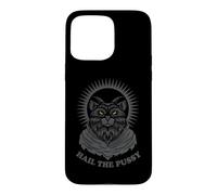 Custodia per iPhone 15 Pro Max "Hail the Pussy" Goth Satan Clothing Gothic Hail Satan