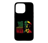 Custodia per iPhone 15 Pro Max Haile Selassie War Discorsi Lion de Juda Jah Bless Rasta