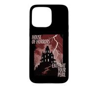 Custodia per iPhone 15 Pro Max Halloween Haunted House Of Horrors Entra a tuo rischio e pericolo