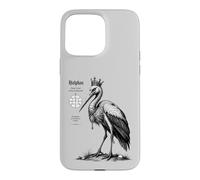 Custodia per iPhone 15 Pro Max Halphas Ascendant La Cicogna delle Ombre