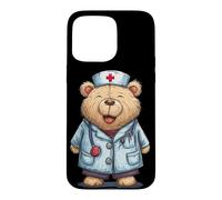 Custodia per iPhone 15 Pro Max Happy Doc Teddy Bear - Costume grafico