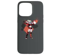 Custodia per iPhone 15 Pro Max Harley Quinn Diamonds and Hearts