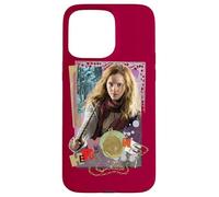 Custodia per iPhone 15 Pro Max Harry Potter Hermione Colorful Paper Collage