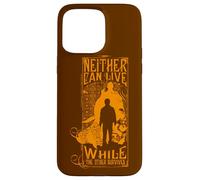 Custodia per iPhone 15 Pro Max Harry Potter Neither Can Live While The Other Survives