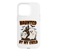 Custodia per iPhone 15 Pro Max Haunted by My Child Funny Ghost Halloween Men Women