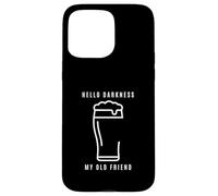 Custodia per iPhone 15 Pro Max Hello Darkness, mio vecchio amico, Irish Stout Porter