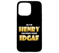 Custodia per iPhone 15 Pro Max Henry Costume IDGAF Funny Meme Halloween Costume For Henrys