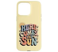 Custodia per iPhone 15 Pro Max Here Comes The Sun Retro Flower Spring Happy Summer