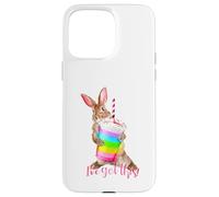Custodia per iPhone 15 Pro Max Ho questo simpatico frullato motivazionale a forma di coniglietto arcobaleno