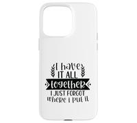 Custodia per iPhone 15 Pro Max Ho tutto insieme, non so dove l'ho messo