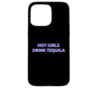 Custodia per iPhone 15 Pro Max Hot Girls Drink Tequila Mexican Festival Rave EDM Party