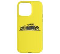 Custodia per iPhone 15 Pro Max Hot Rod Rust Racer Vintage Graphic Old Muscle Car