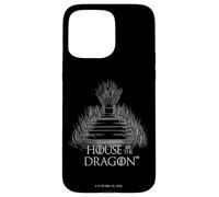 Custodia per iPhone 15 Pro Max House of the Dragon The Iron Throne, Forged By Dragons