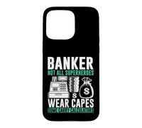 Custodia per iPhone 15 Pro Max I banchieri non tutti i supereroi indossano Capes Banker