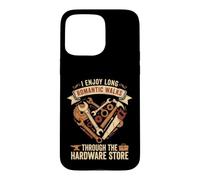 Custodia per iPhone 15 Pro Max I Enjoy Long Romantic Walks Through the Hardware Store