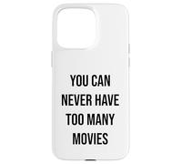 Custodia per iPhone 15 Pro Max I film non sono mai troppi