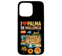 Custodia per iPhone 15 Pro Max I Love Palma De Mallorca Spagna Viaggio Souvenir