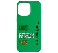 Custodia per iPhone 15 Pro Max I miei nomi Patrick e io sono Irish Paddys Day Fun Checklist