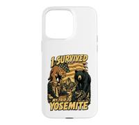 Custodia per iPhone 15 Pro Max I Survived My Trip To Yosemite Funny Tourist Souvenir
