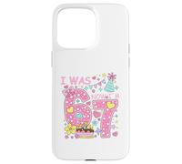 Custodia per iPhone 15 Pro Max I Was 6 Now I'm 7 Birthday Shirt Girls 7th Birthday Hearts