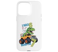 Custodia per iPhone 15 Pro Max I was Six Now I'm Seven Easter Bunny 67 Meme 7th Birthday