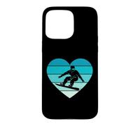Custodia per iPhone 15 Pro Max Ich liebe Snowboard Winter Sports Apres Ski Snowboarden