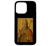 Custodia per iPhone 15 Pro Max Icona cattolica di San Gregorio Magno