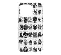 Custodia per iPhone 15 Pro Max Icone Infernali La Collezione Gotica Goetia