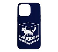 Custodia per iPhone 15 Pro Max Il gatto di Double Schrodinger Dead & Alive Quantum Physics